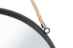 Mirrors and More peili Taira Ø40 cm musta narulla