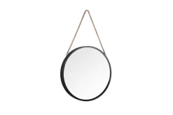 Mirrors and More peili Taira Ø40 cm musta narulla