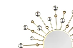 Mirrors and More peilisetti Melanie 3 x Ø25,5 cm kulta