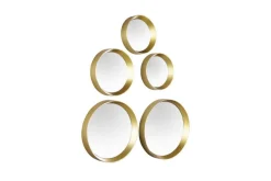 Mirrors and More peilisetti Vivien 5-pack kulta