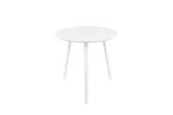 Mirrors and More sarjapöytä Vilana Ø50 cm + Ø45 cm valkoinen