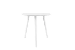 Mirrors and More sarjapöytä Vilana Ø50 cm + Ø45 cm valkoinen