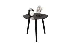 Mirrors and More sarjapöytä Vilana Ø50 cm + Ø45 cm musta