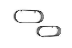 Mirrors and More seinähyllysetti Joyce 2-pack musta