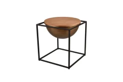 Mirrors and More sivupöytä Celli 43 x 51 cm musta