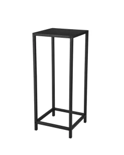 Mirrors and More sivupöytä Veronika 25x25x60 cm musta