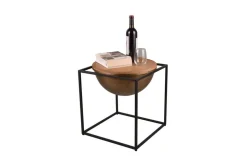 Mirrors and More sivupöytä Celli 53 x 55 cm musta