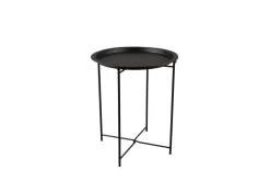 Mirrors and More sivupöytä Carolina 43 x 51 cm musta