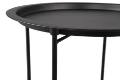 Mirrors and More sivupöytä Carolina 43 x 51 cm musta