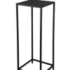 Mirrors and More sivupöytä Veronika 31x31x80 cm musta