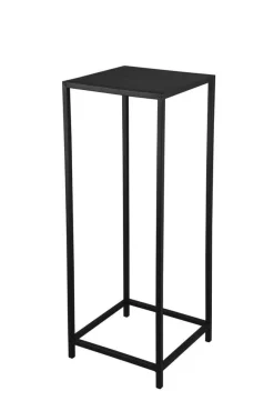 Mirrors and More sivupöytä Veronika 31x31x80 cm musta