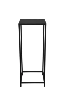 Mirrors and More sivupöytä Veronika 31x31x80 cm musta