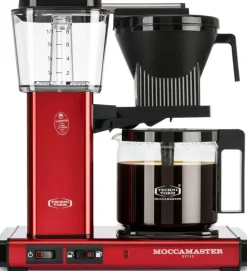 Moccamaster kahvinkeitin Optio metallinpunainen