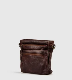 Montana laukku Alpha Crossbody Brown