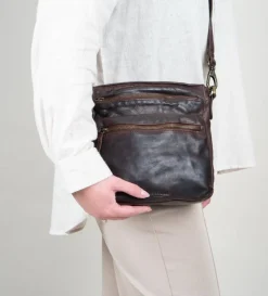 Montana laukku Alpha Crossbody Brown