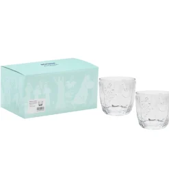Moomin Arabia juomalasi 28 cm kirkas 2 kpl