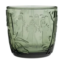 Moomin Arabia juomalasi 28 cm havunvihreä 2 kpl