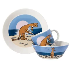 Moomin Arabia lautanen Ø 19 cm Nipsu rannalla