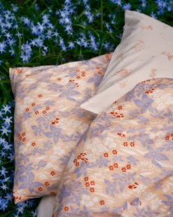 Moomin Arabia pussilakanasetti 150x210 cm Lilja beige