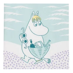 Moomin Arabia servetti 33 cm Rantapäivä