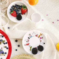 Moomin Hahmot lautanen syvä 17 cm melamiini