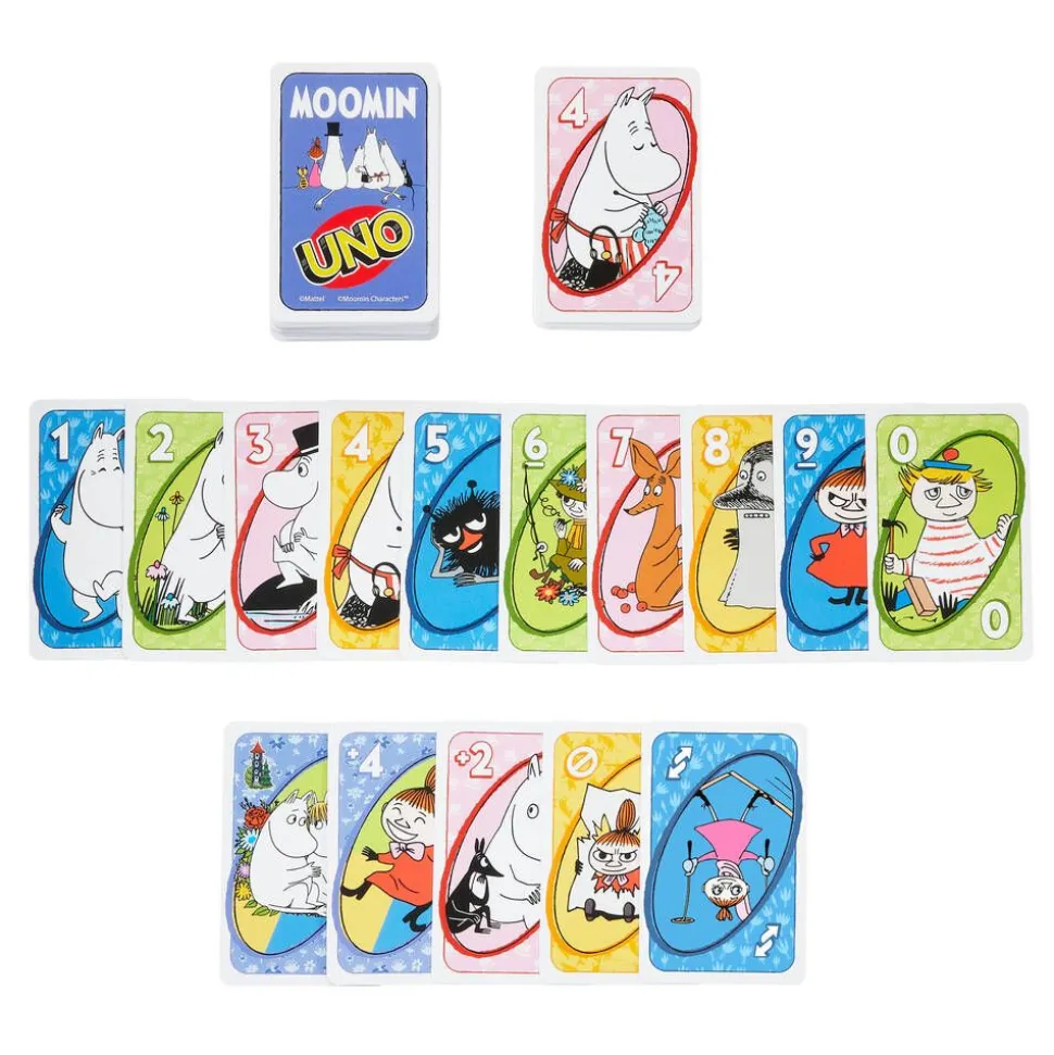 Moomin korttipeli Uno Muumi