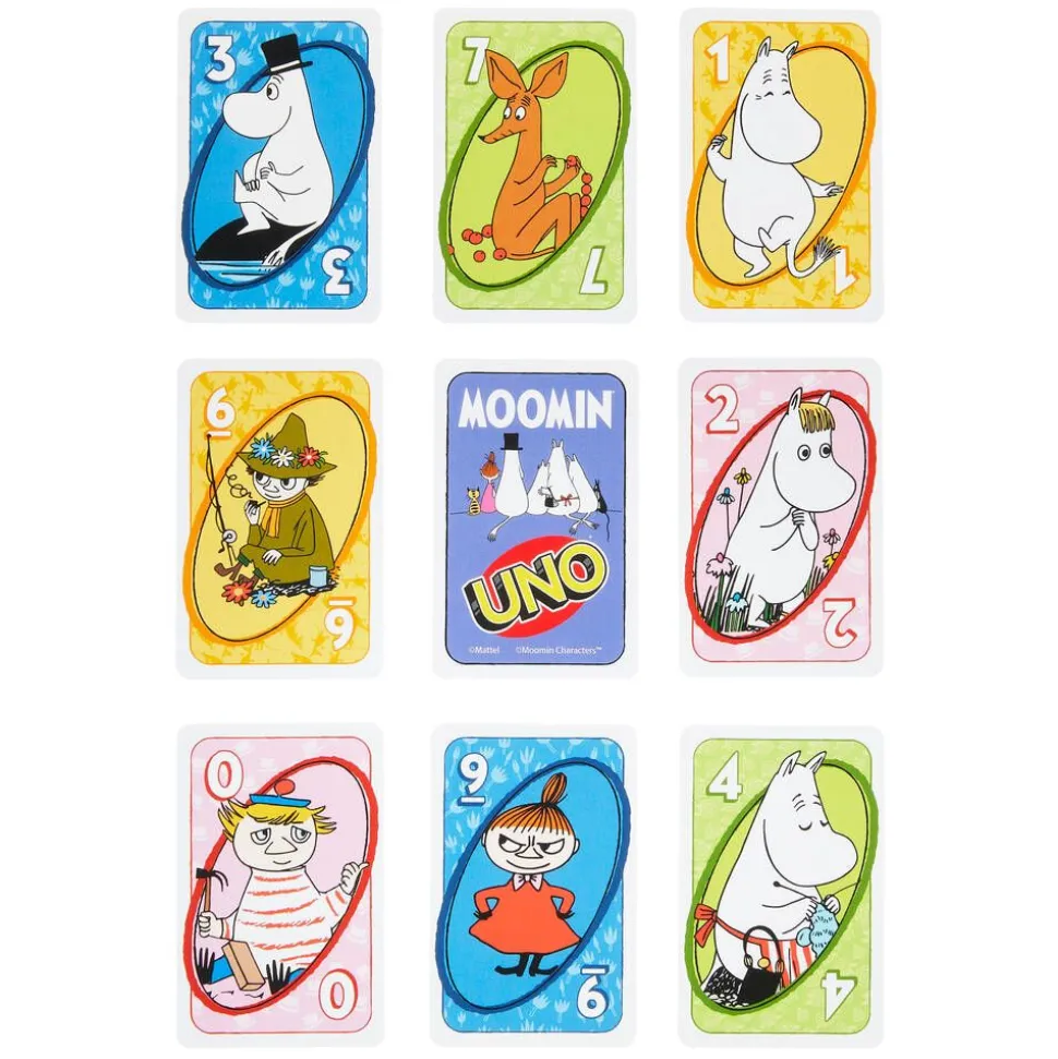 Moomin korttipeli Uno Muumi