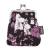 Moomin kukkaro Sanna Juhlaheti musta/luumu