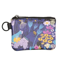 Moomin kukkaro Tikki Leinikki t.sininen