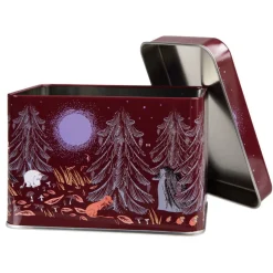 Moomin teepurkki Ikimetsä punainen