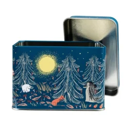 Moomin teepurkki Ikimetsä sininen