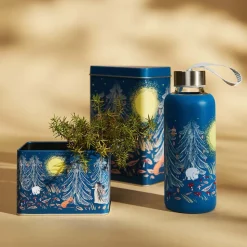 Moomin teepurkki Ikimetsä sininen