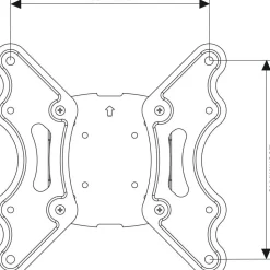 Mount Massive TV-seinäteline MNT 102
