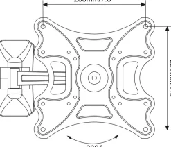 Mount Massive TV-seinäteline MNT 104