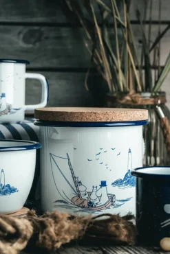 Muumi emalipurkki korkkikannella Sailors 1,3 L