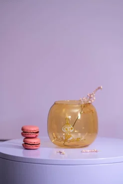 Muurla Muumi kynttilälyhty Pikku Myy keltainen 9,5 cm