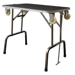 NBF Iso trimmauspöytä pyörillä