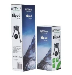 NITEforce CARBON Bipod puolimatala ammuntatuki, 23cm – 33cm