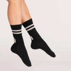 North Outdoor merinotennissukat All day stripe