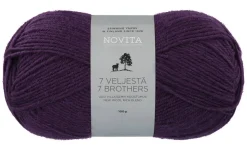 Novita 7 Veljestä lanka 100 g krookus 777