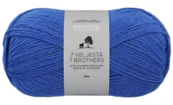 Novita 7 Veljestä lanka 100 g 136 lobelia