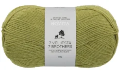 Novita 7 Veljestä lanka 100 g 330 artisokka