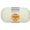 Novita 7 Veljestä lanka Original 150 g luonnonvalkoinen 010