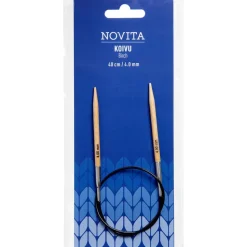 Novita pyöröpuikot 40 cm koivu 4.0