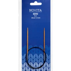 Novita pyöröpuikot 40 cm koivu 2.5