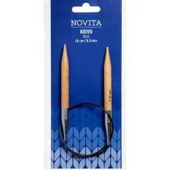 Novita pyöröpuikot 40 cm koivu 8.0