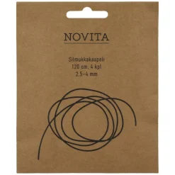 Novita silmukkakaapelit 120 cm, 4 kpl, 2.5-4.0 mm puikoille