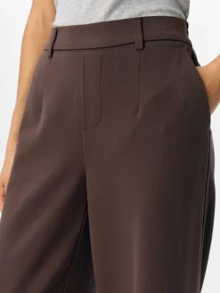 Object housut Objlisa Wide Seal Brown