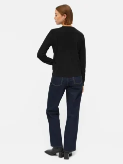 Object neuletakki Objthess L/S Black