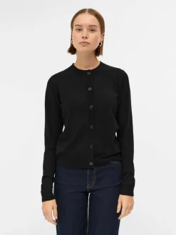 Object neuletakki Objthess L/S Black
